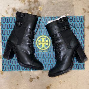 Tory Burch Broome Combat Boots